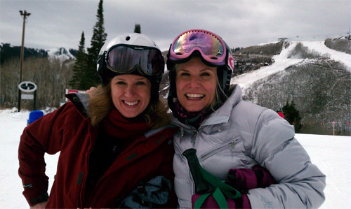 Adaptive skiing in Park City.