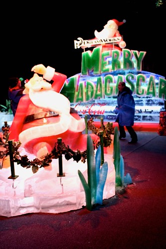 Sledding in Texas?  The Gaylord Texan Presents ICE! Christmas Experience