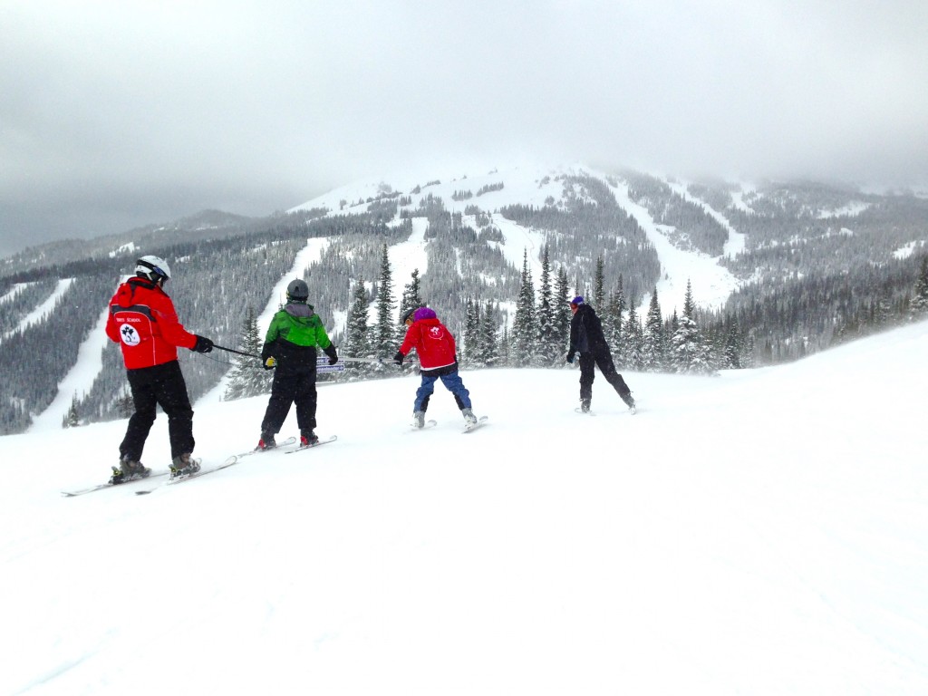 adaptive skiing at Sun Peaks