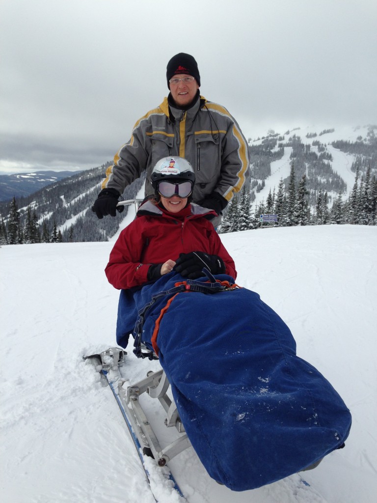 snow limo adaptive skiing sun peaks resort british columbia bc