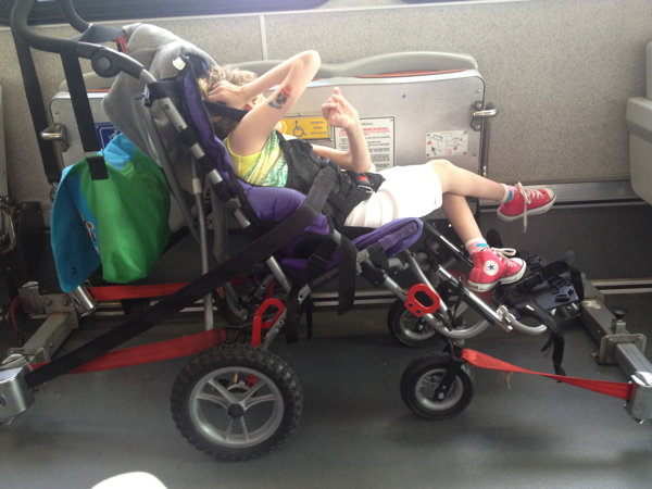 disney world shuttle - wheelchair accessibility