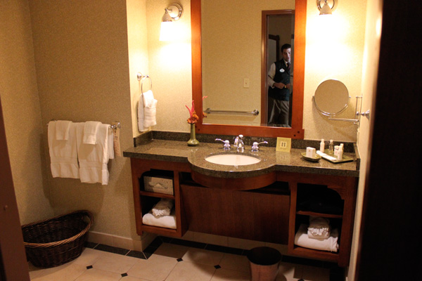 Disney Grand Californian Hotel ADA Bathroom