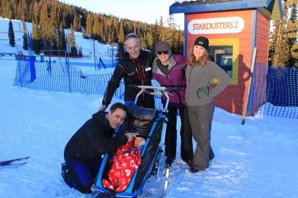 Cross Country Skiing with Special Needs at Silver Star Mountain Resort, BC