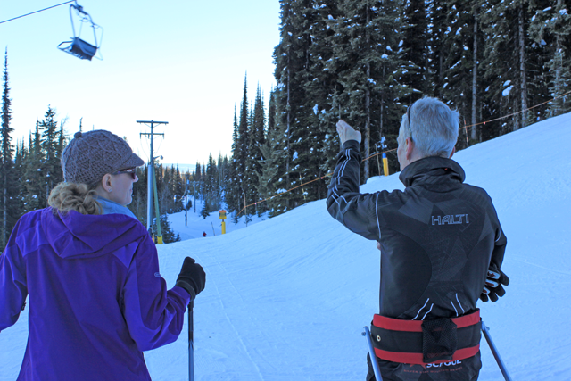 cross country skiing with special needs