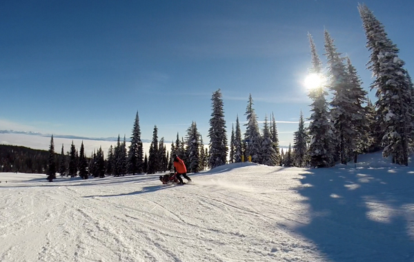 family ski vacation in silver star british columbia - ski resorts in canada