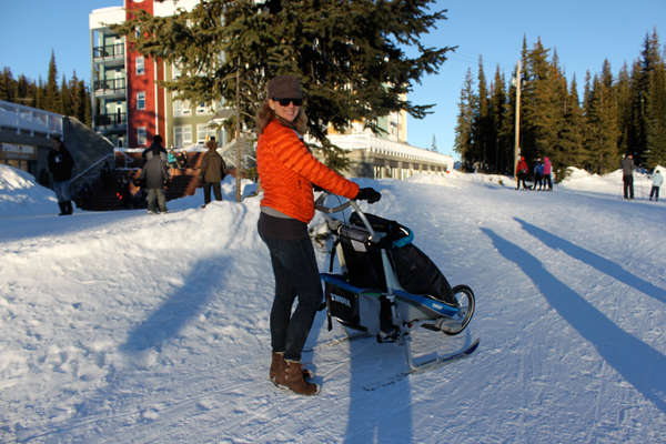 ski attachment for stroller