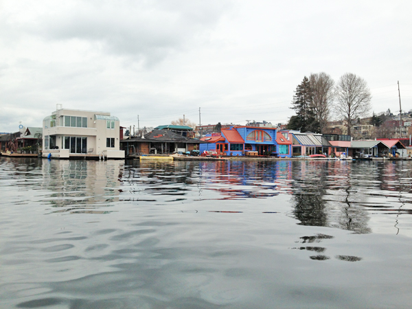 free things to do in seattle - houseboats on lake union