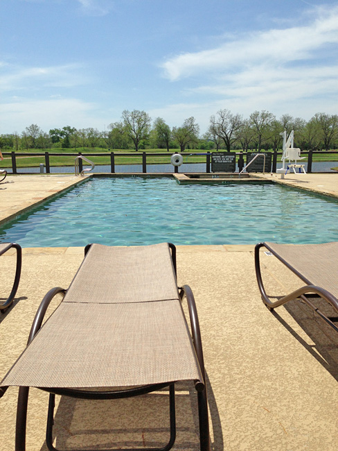 spa pool at Hyatt Lost Pines Resort and Spa