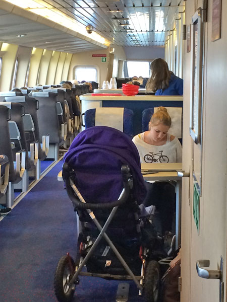 wheelchair accomodations on the Victoria Clipper