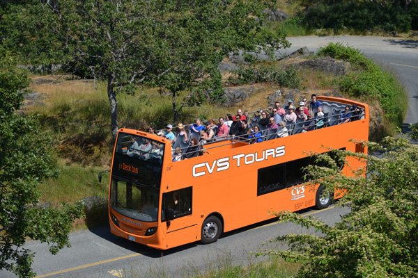 accessible city bus tour in Victoria BC