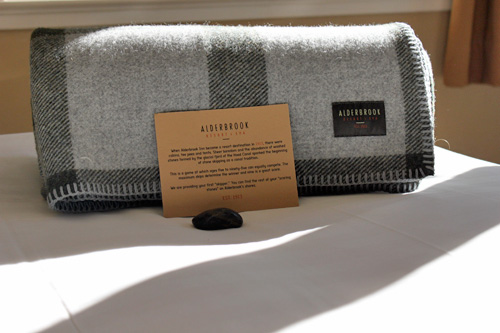 alderbrook resort blanket