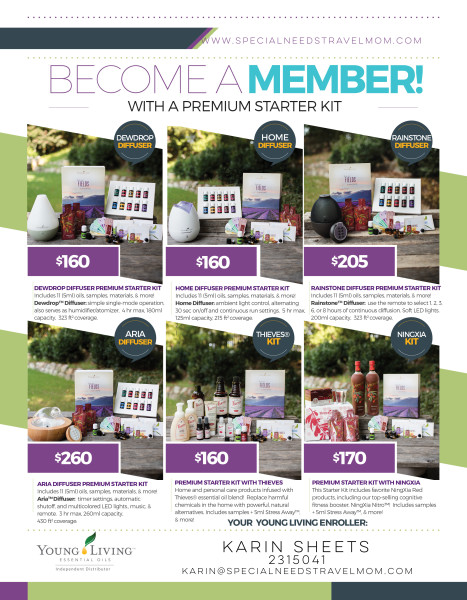 YoungLiving essential oils for special needs