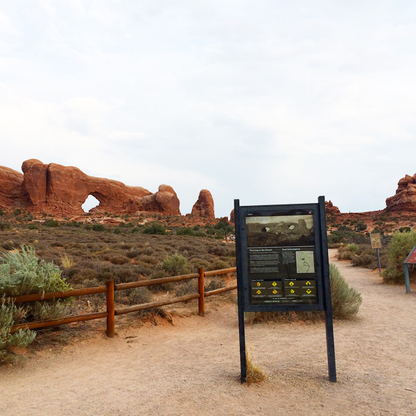 wheelchair accessibility and ADA trails at Arches National Park