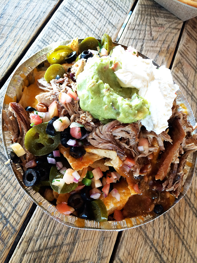 Nachos at Sundance Mountain Resort family ski vacation